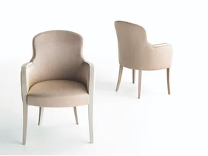 Olivia - Fabric easy chair with armrests _ Martini Interiors